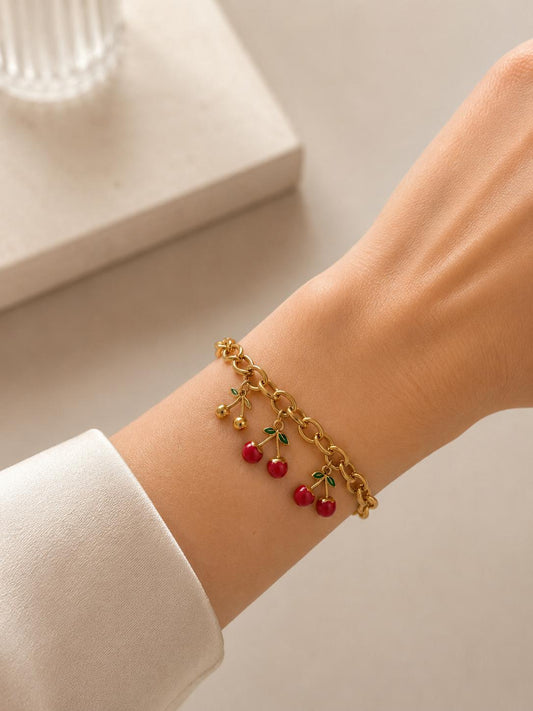 Lucky Cherry Bracelet