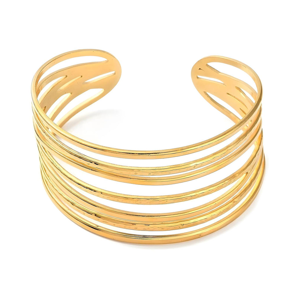 Emerald open Bangle