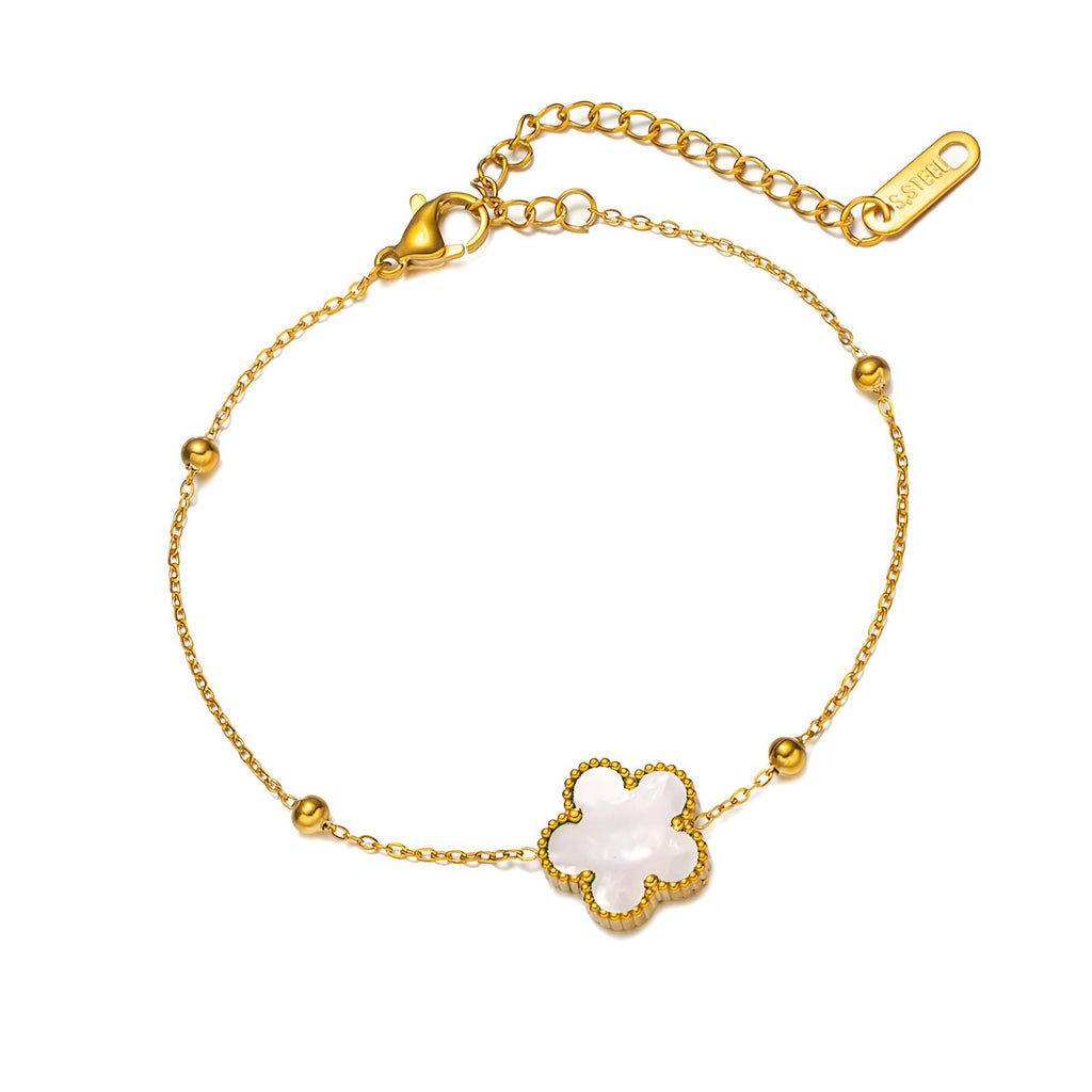 White Bloom Bracelet