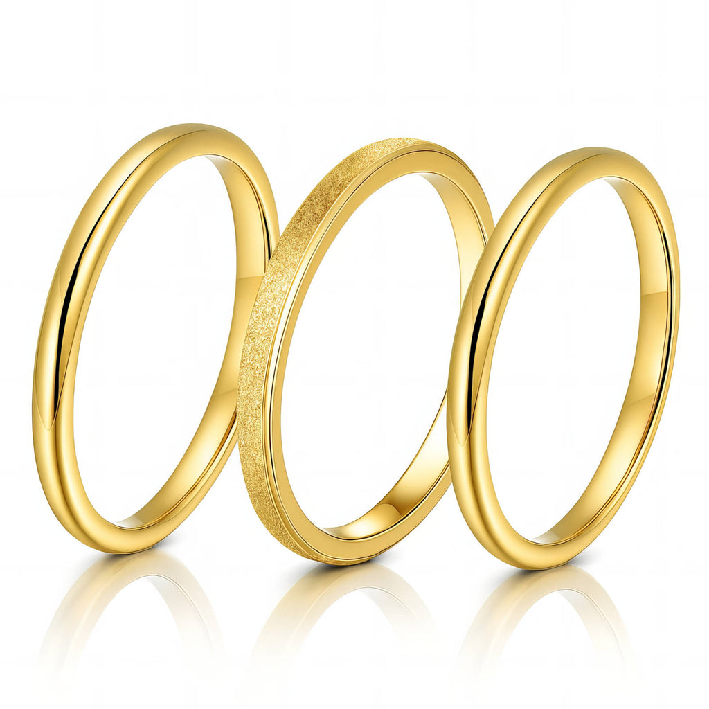 Gold triple set