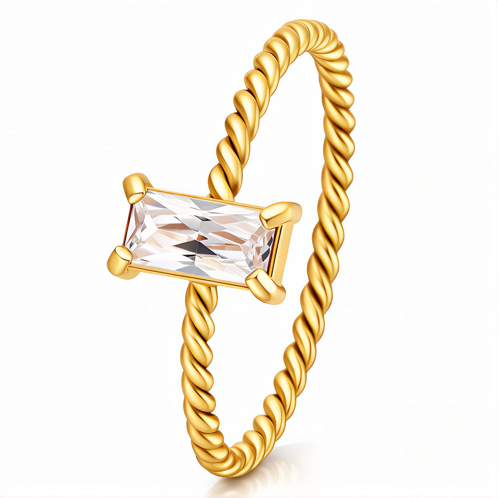 Gold Radiant Ring