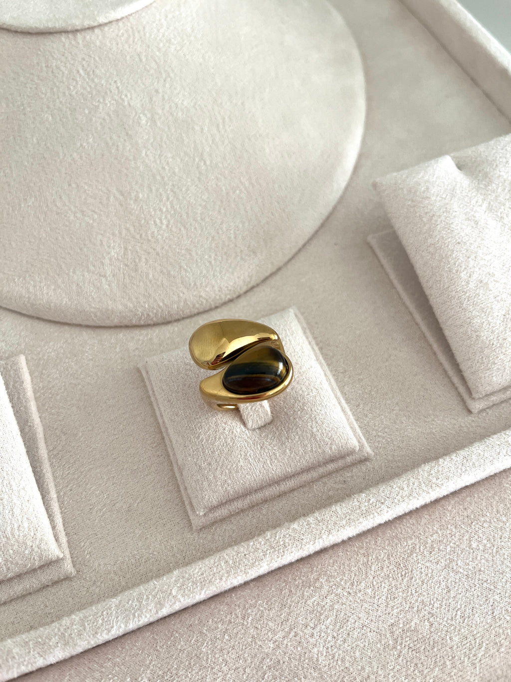 Midnight Dark Brown Ring
