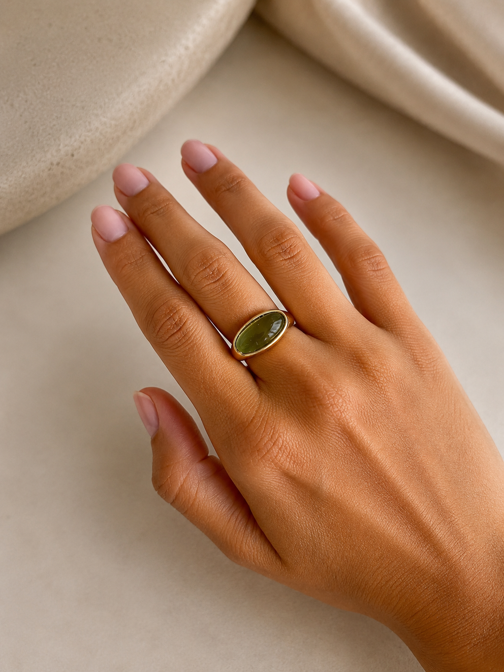 Aurelia Ring Green