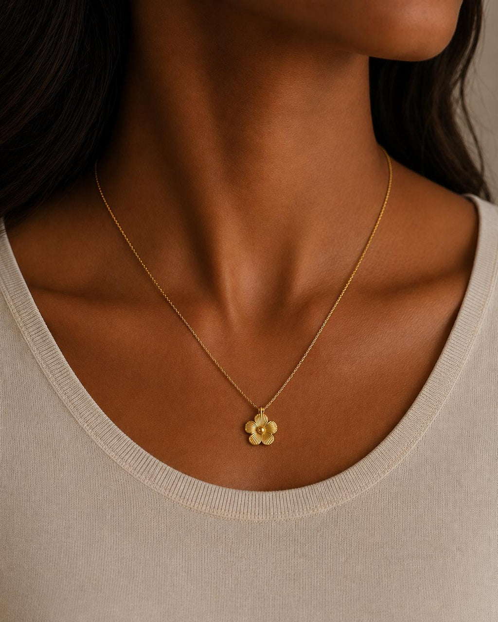 Gold Bloom Necklace