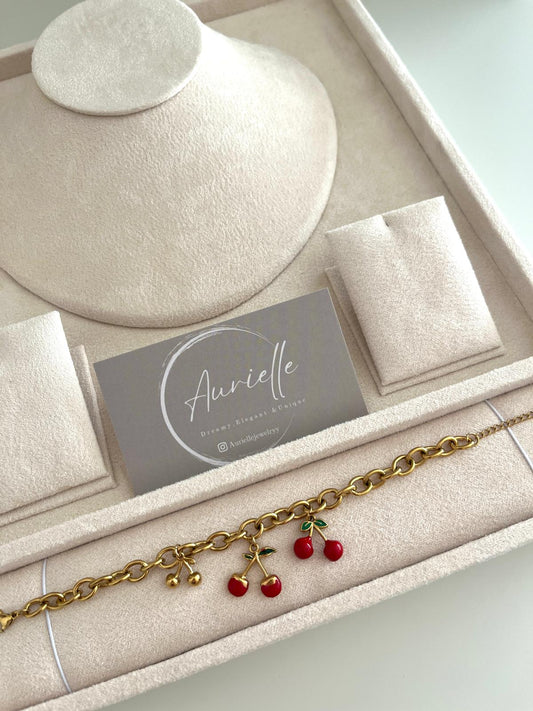 Lucky Cherry Bracelet