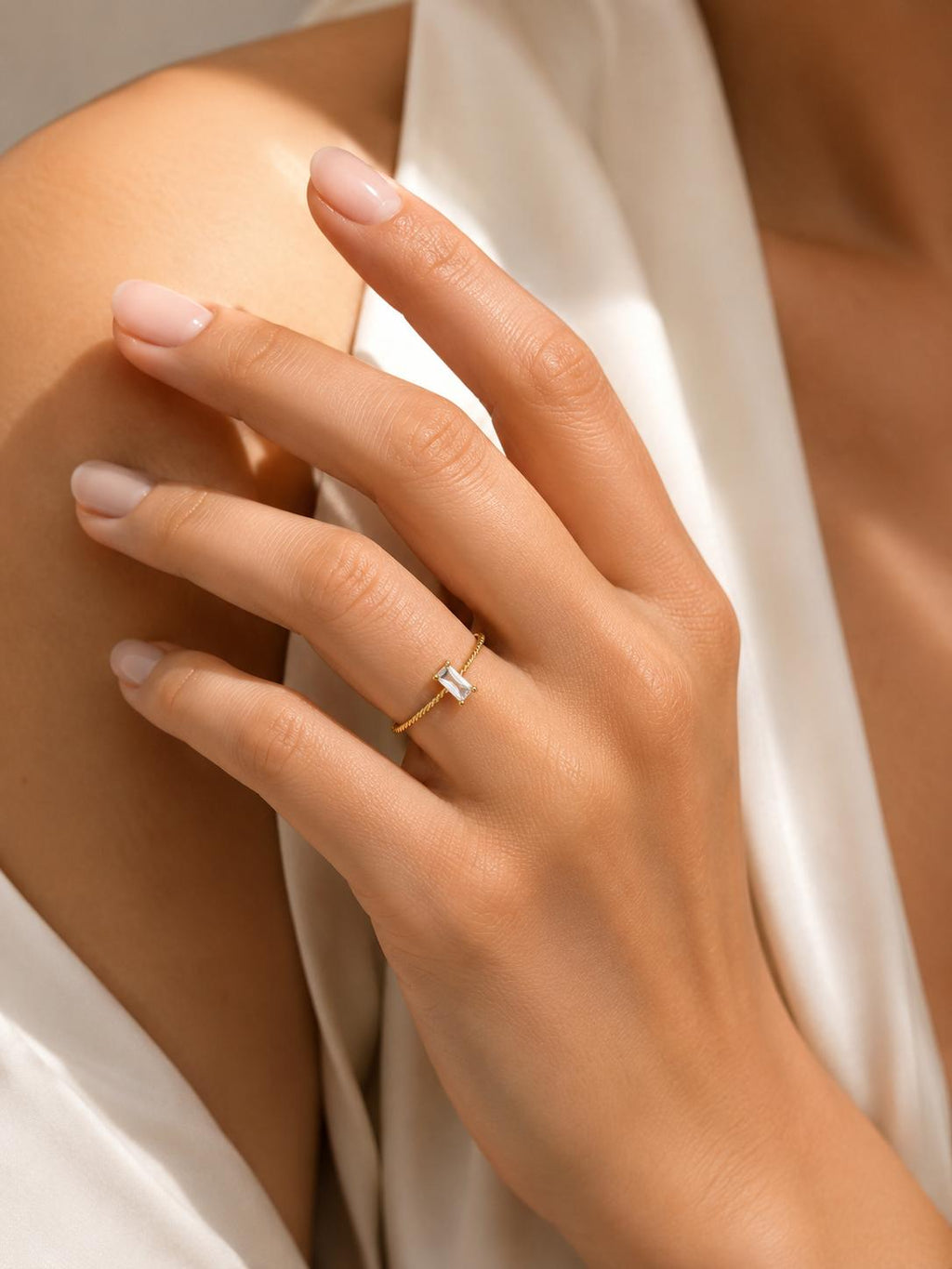 Gold Radiant Ring