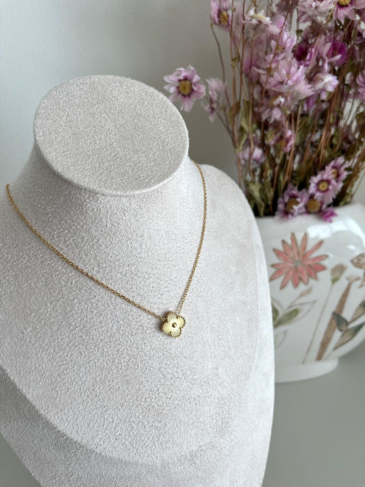 Gold Clover Necklace