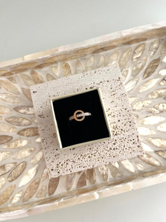 Copper Halo ring