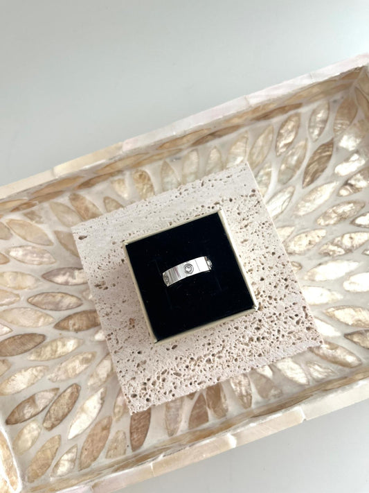 Silver Classy ring